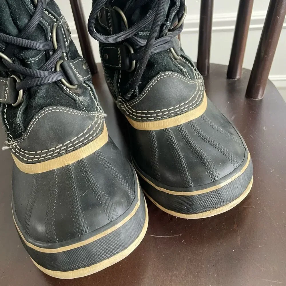 Sorel Joan of Arctic Winter Boots Black 7.5